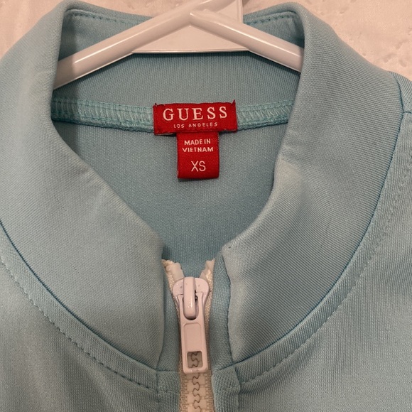 Guess Zip Up Sweat Jacket - Picture 2 of 4